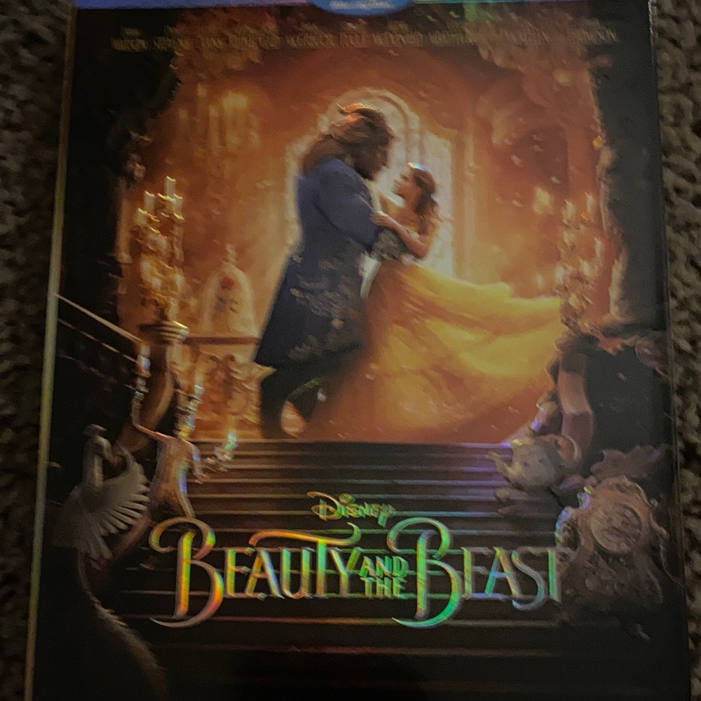 Disney Beauty and the Beast Cover - Blue and Yellow